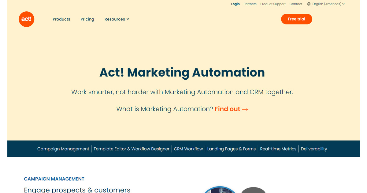 Act Marketing Automation
