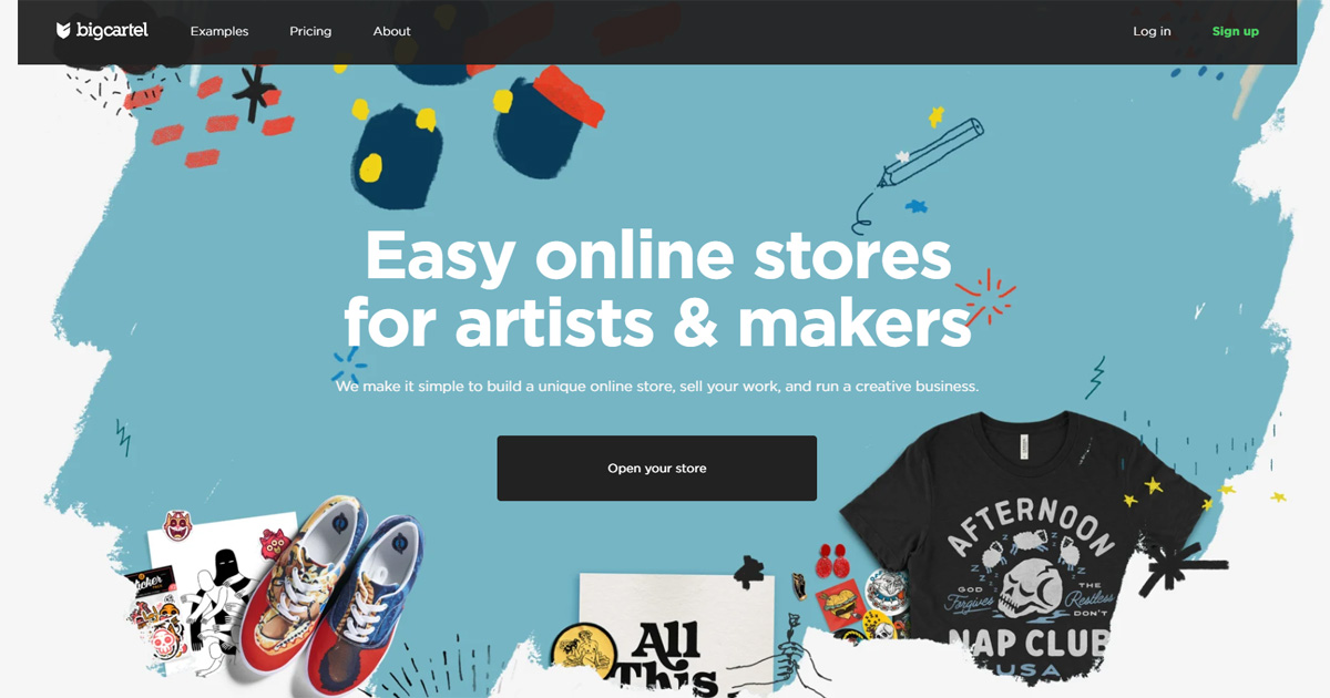 Big cartel - Easy online stores for artists & makers