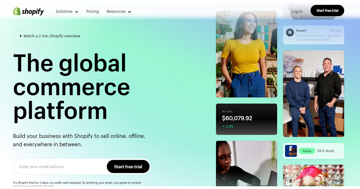 Shopify The global commerce platform