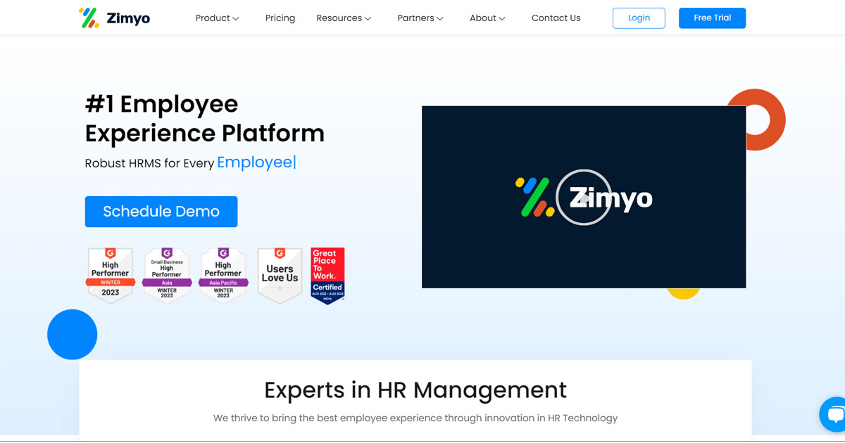 Zimyo #1 Employee Experience Platform